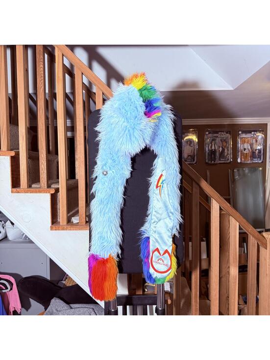 SpiritHoods Accessories - SpiritHood X My Little Pony 2015-2016 Rainbow Faux Fur Hood Neck Cover